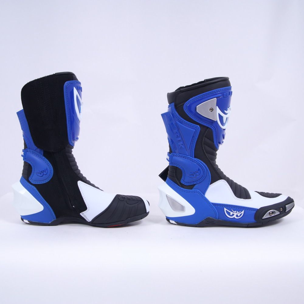 BERIK レーシングブーツ BOT-1289-BK BLUE サイズ43