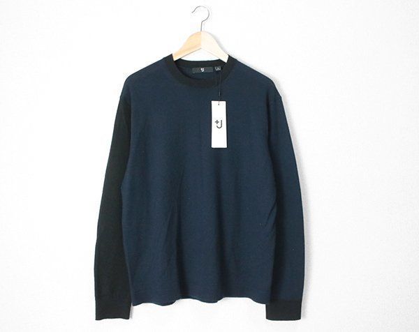 【新品】ユニクロ　ニット　セーター　バイカラー　トライカラー　カシミヤ100% UNIQLO - 【新品】ユニクロ ニット セーター バイカラー トライカラー