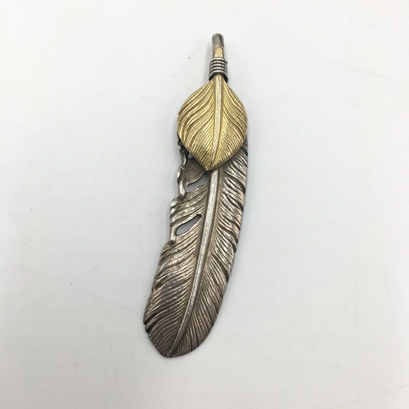中古品】 TADY&KING タディアンドキング ハート K18 フェザー L