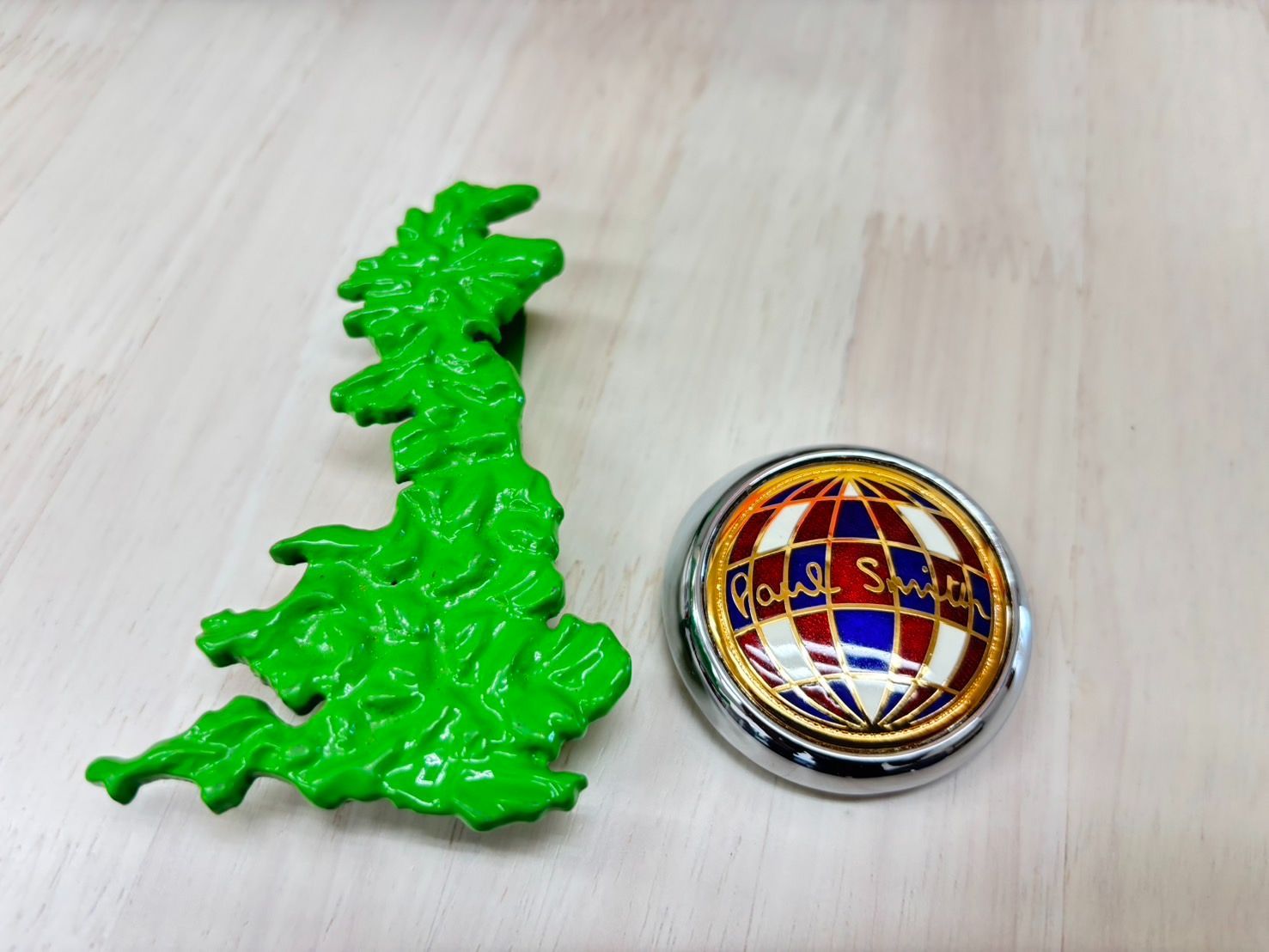 ポールスミス エンブレム Paul Smith ローバーミニ mini 七宝焼き ミニ 