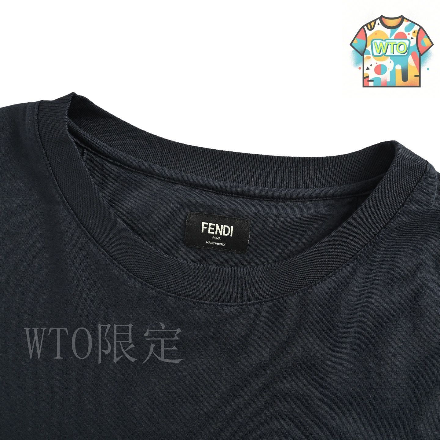 今日特価】Fendi / フェンディ 25ss サンゴ花ポケット T シャツ