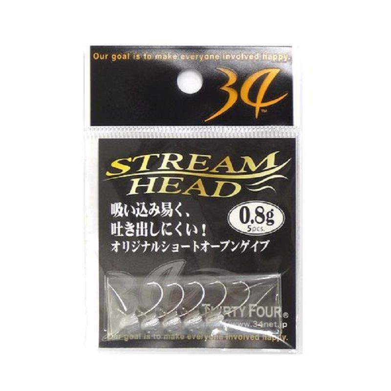 34（サーティーフォー）] ストリームヘッド 0.8g - メルカリ