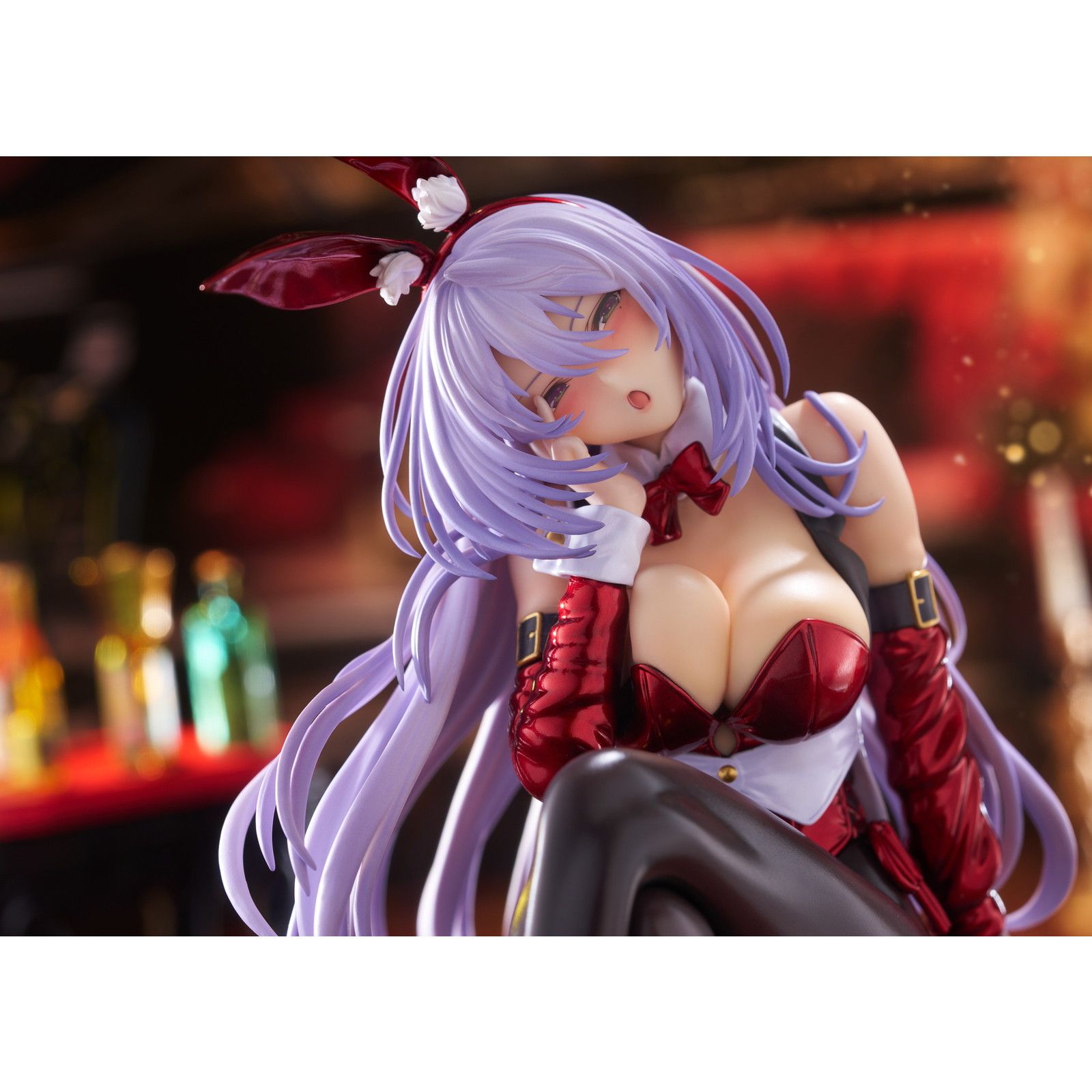 天笠綴(あまがさつづり) Bunny Style Illustrated by ピロ水(クリスマスサンタバニーColor) はにかみ彼女 1/7 完成品 フィギュア(PF356) PLUM(プラム) 11.jpg