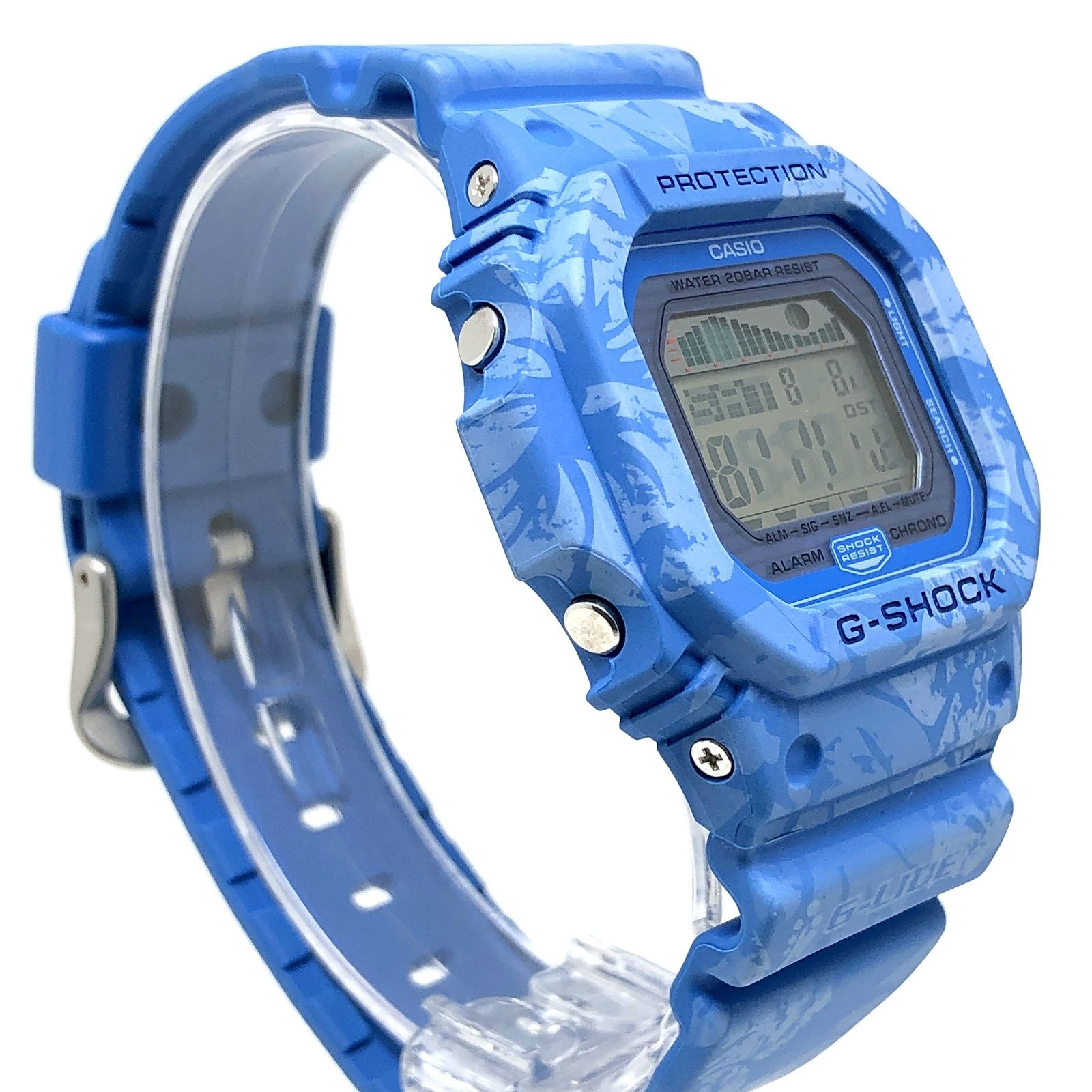 希少色 G-SHOCK GLX-5600A タイドグラフ　ターコイズブルー 稀少ターコイズブルー GLX-5600A 未使用・保管品