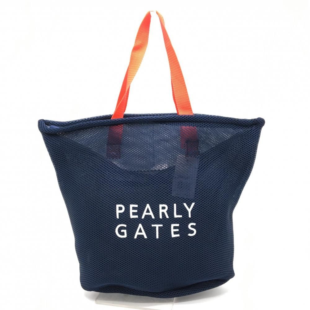 PEARLY GATES トートバッグ 紺　美品 PEARLY GATES トートバッグ 紺 美品 PEARLY GATES ゴルフ用