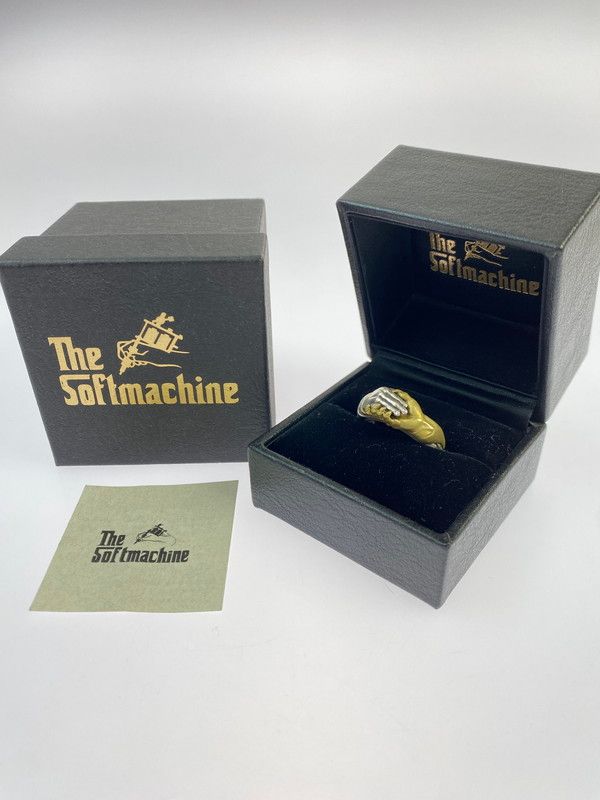 Softmachine ソフトマシーン S.M.S RING エスエムエス リング 指輪 シルバー|ゴールド 21号 メンズ 192-250424-jt-27-min