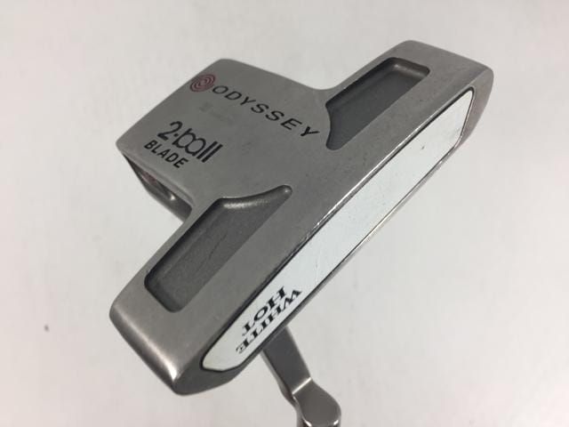 返品OK ゴルフクラブ オデッセイ ホワイト ホット 2-Ball ブレード パター オリジナルスチール パター