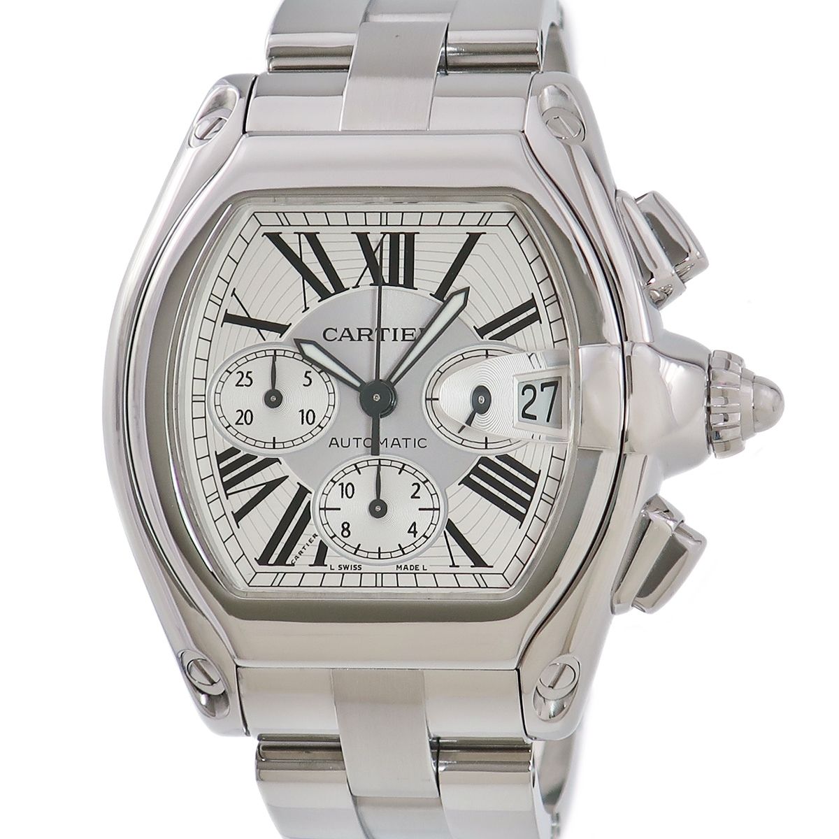 カルティエ CARTIER W62019X6 シルバー メンズ 腕時計