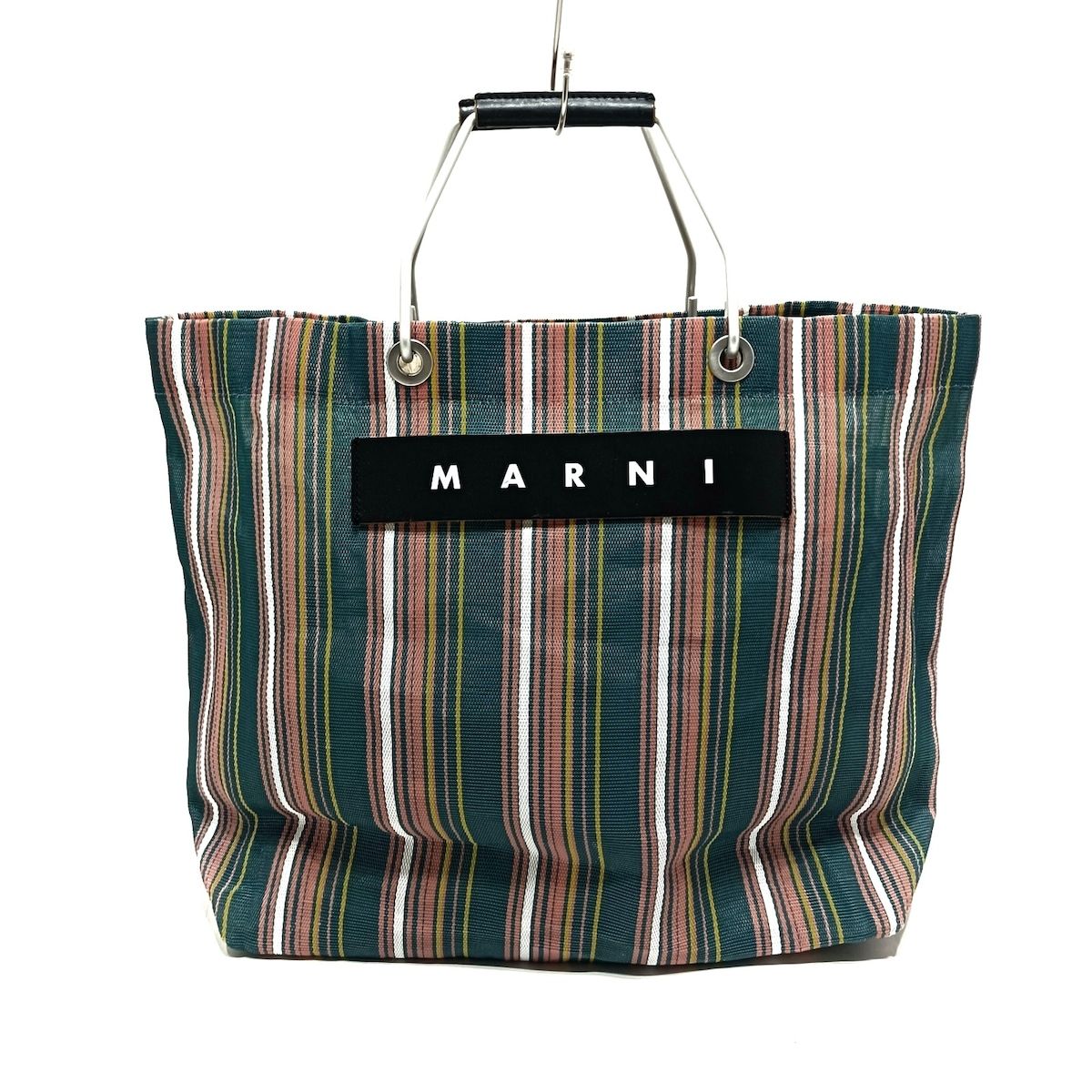 マルニマーケットストライプトートバッグ MARNI(マルニ) トートバッグ