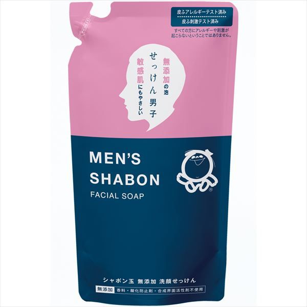 まとめ買い-36点セット メンズシャボンフェイシャルソープつめかえ用 シャボン玉石けん 洗顔