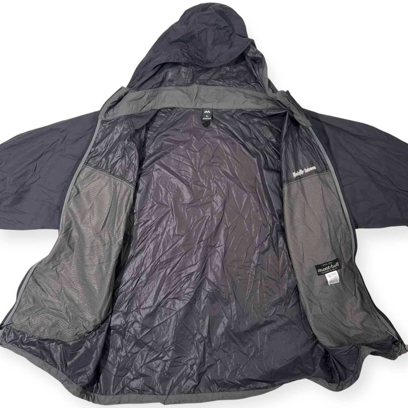 90s 00s mont-bell モンベル ウインドブラストパーカー ナイロン