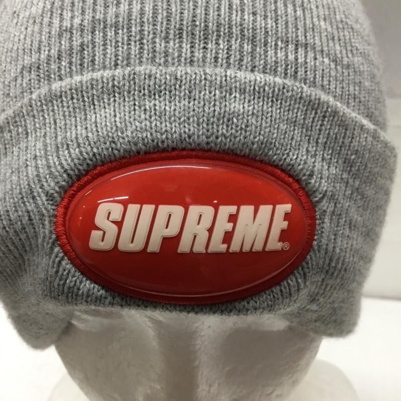 Supreme シュプリーム 帽子 ニット帽 18SS Rubber Patch Beanie