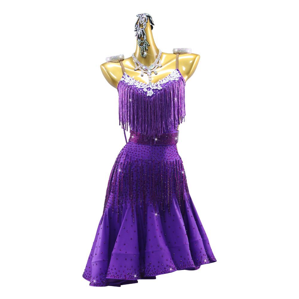 感 社交ダンス ドレス レディース 競技用 ステージ 舞台衣装 発表会 ダンスウェア ラテン サンバ ルンバ チャチャ ワルツ タンゴ モダンダンス パーティー 演出服 フラメンコ ベリーダンス フォーマルドレス P-51 LLC-HASEGAWATOSO_COM