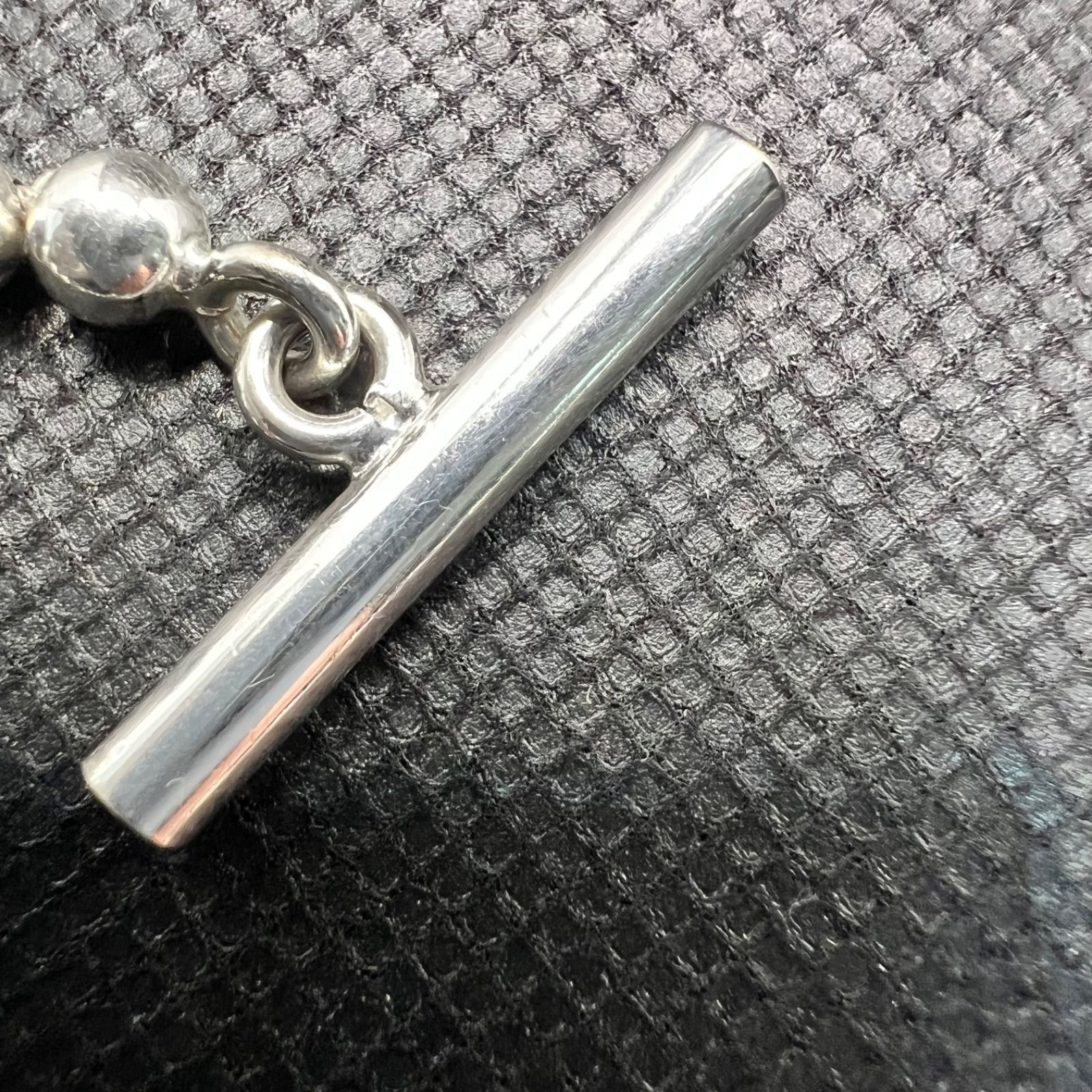 美品✨ グッチ ボールチェーン ブレスレット SV925 シルバー 箱付き 送料無料】 GUCCI（グッチ）ボールチェーンブレスレット SV925