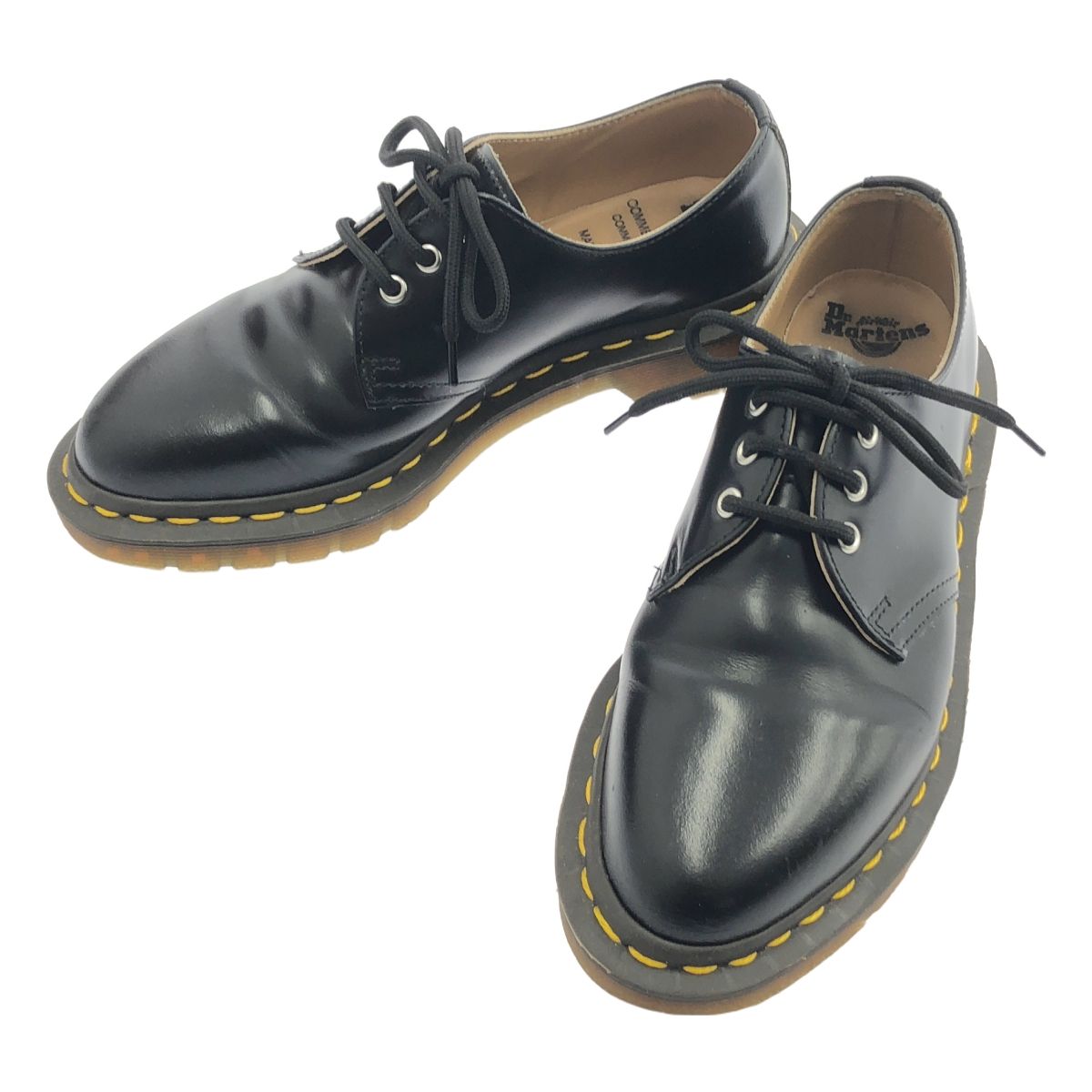 COMME des GARCONS COMME des GARCONS | コムコム | × Dr.Martens | ドクターマーチン MIE 1461 | 3 ホール レザー シューズ 革靴 | 3 | ブラック | レディース