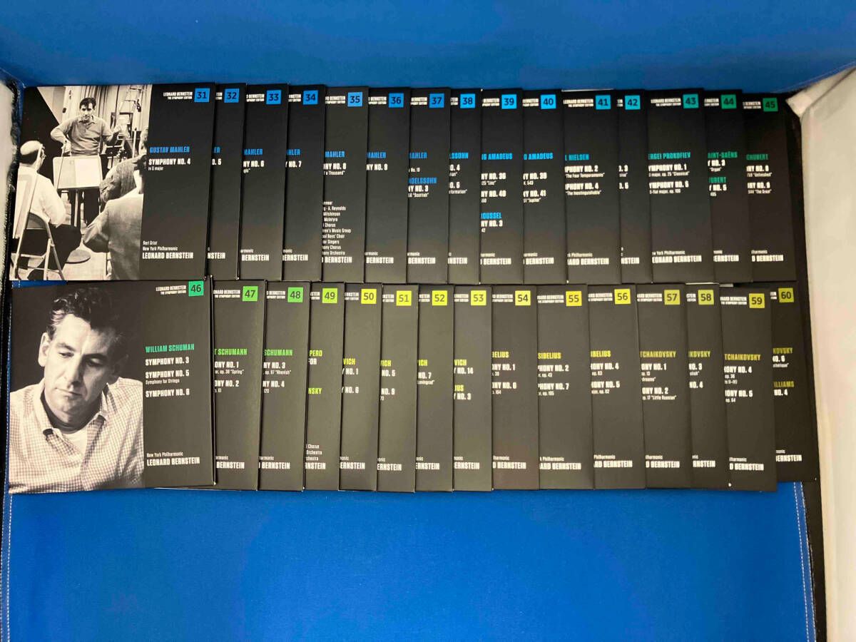 バーンスタイン・ザ・シンフォニー・エディション(60CD) Bernstein Symphony Edition (CD, Oct-2010, 60 Discs, Sony