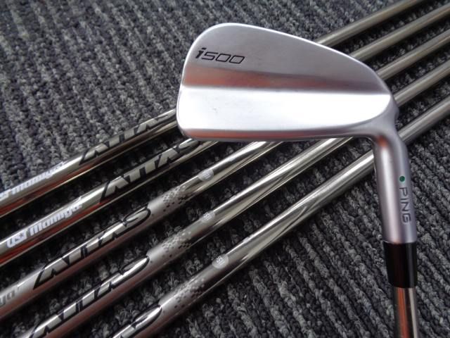 中古 アイアンセット ピン i500/ATTAS IRON 115 125 6本セット/S/22.5