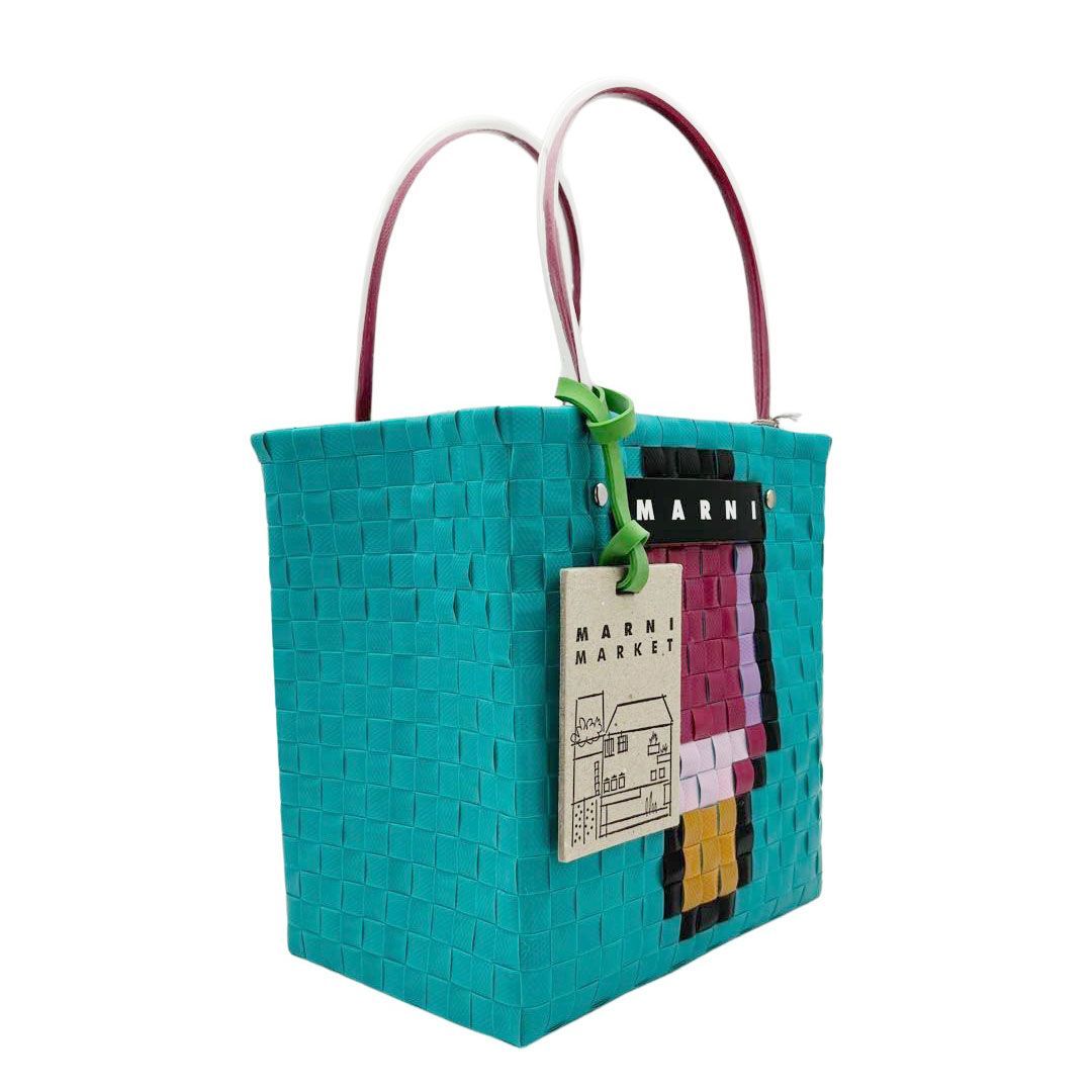 新品未使用！】マルニ MARNI フラワーカフェ かごバッグ（MARNI