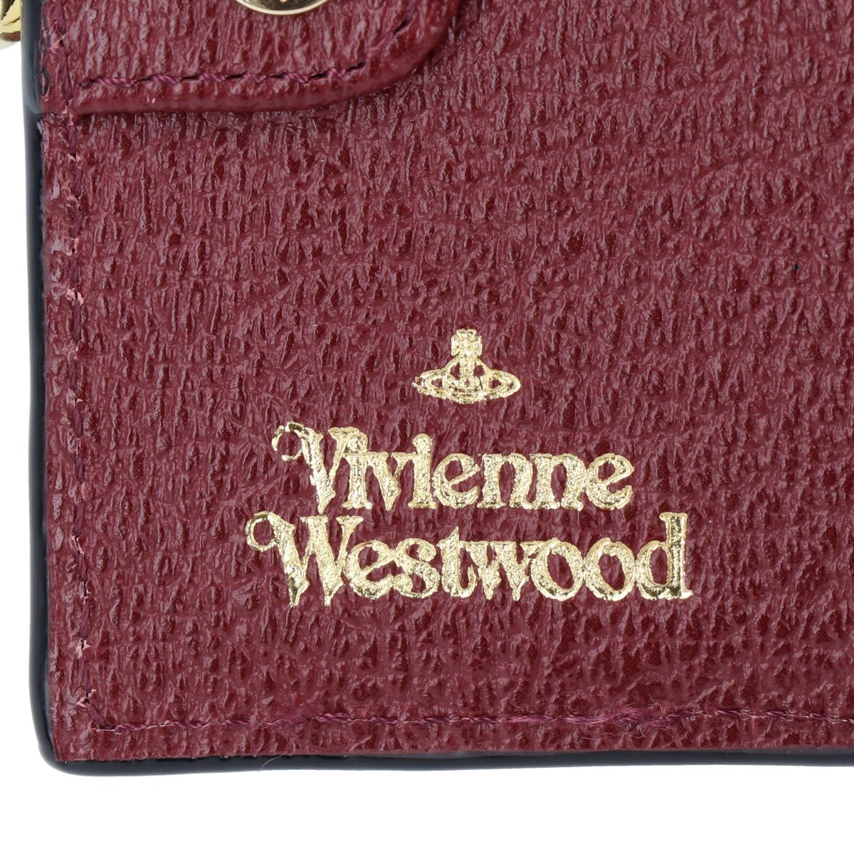 【Vivienne Westwood】ヴィヴィアン・ウエストウッド 二つ折り財布 3218C9K レザー ワインレッド がま口 レディース 財布 コンパクト財布 コンパクトウォレット 【中古】 USED-A 【9304】