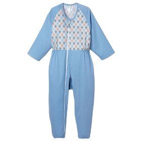 【新品・2営業日で発送】日本エンゼル プライムコンビネーションⅡ【フルオープン型／オールシーズン】 サックス Ｍ (５８０４－Ａ)