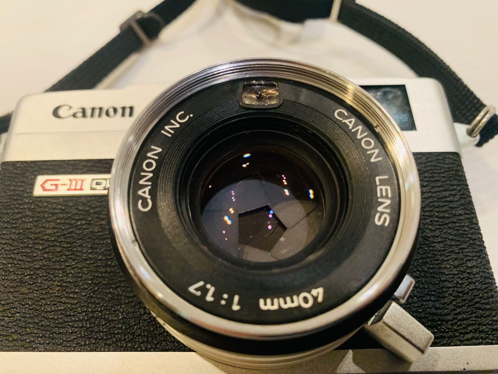 【完動品】 Canon Canonet QL17 G-Ⅲ 美品 動作確認済 動作確認済み】Canon Canonet QL17 G-III - メルカリ