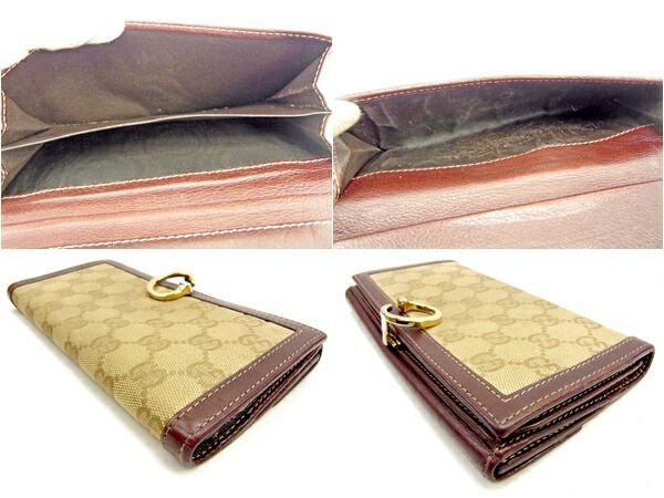 ☆GUCCI☆キャンバス ファスナー 長財布 GGキャンバス グッチ 財布 GUCCI ラウンドファスナー長財布