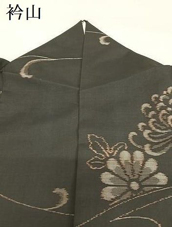 平和屋着物○本場大島紬 草花文 正絹 逸品 AAAY0114zg