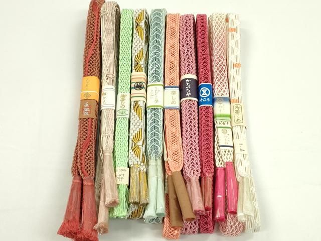 平和屋本店 夏物 和装小物 帯締め10本セット CXAA0358s5