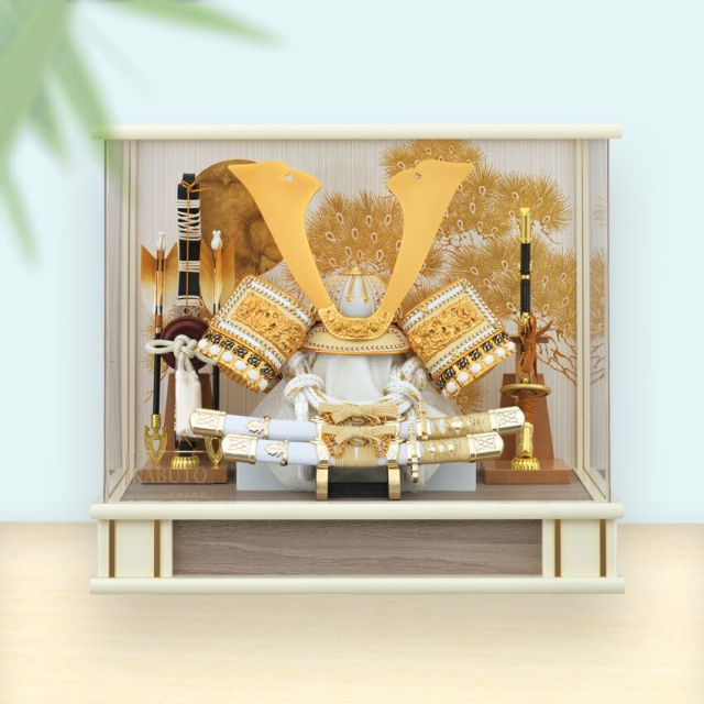 博多人形 西頭哲三郎作 虎引 金太郎 五月人形 端午の節句 飾り台 屏風