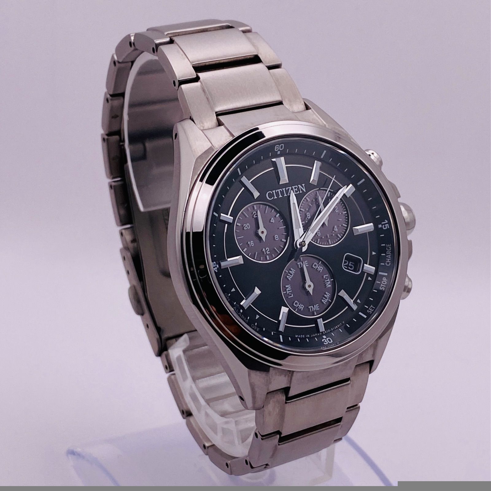 T256）美品 稼動品 CITIZEN シチズン ECO-DRIVE ATTESA アテッサ 