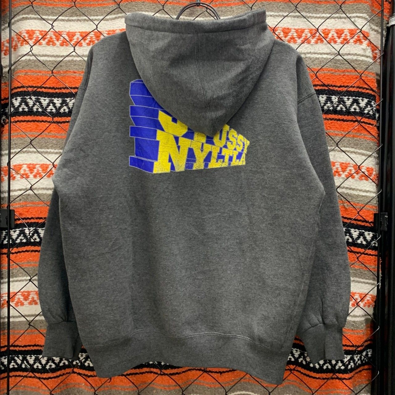 90-00s USA製 Stussy ステューシー ジップアップパーカー プリント スプレーアート M 古着 古着屋 埼玉 ストリート オンライン  通販 アメカジ ビンテージ 2401067 - メルカリ