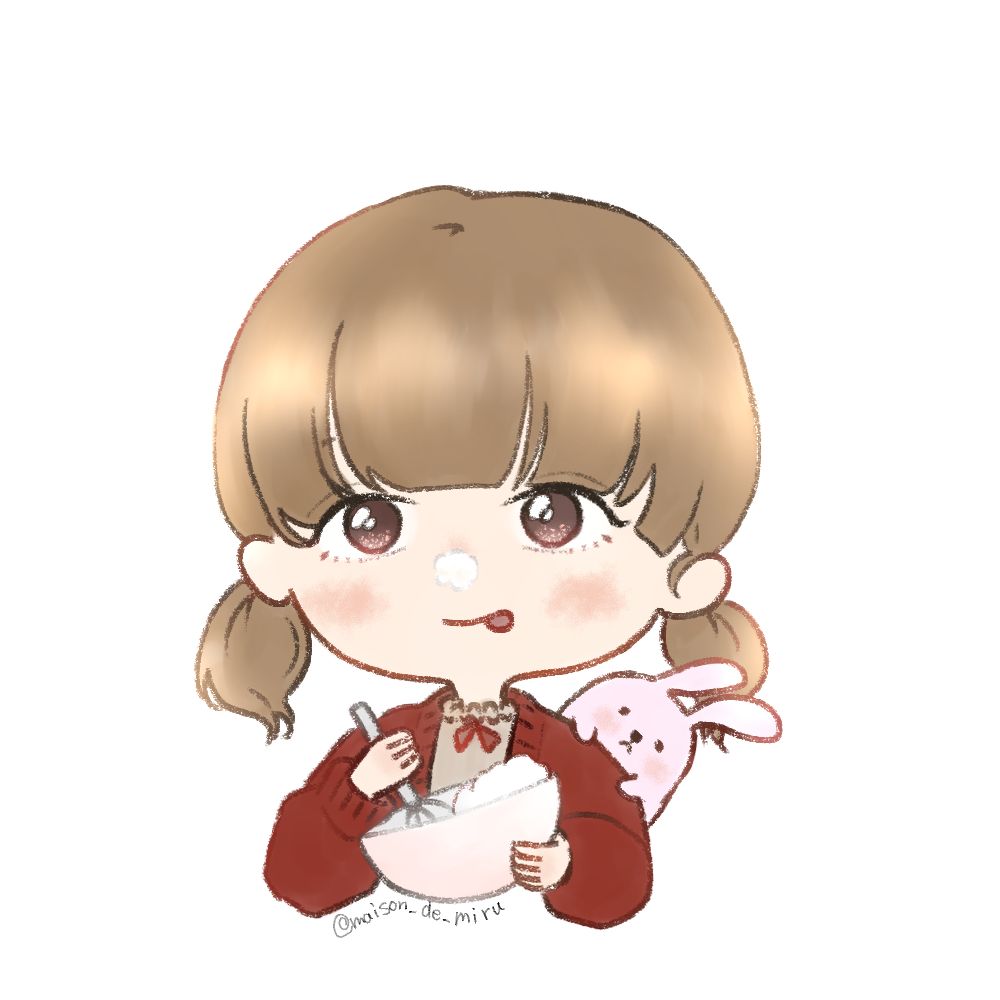 イラストオーダー ほっぺたもちもちアイコン♡ 色紙 - メルカリ