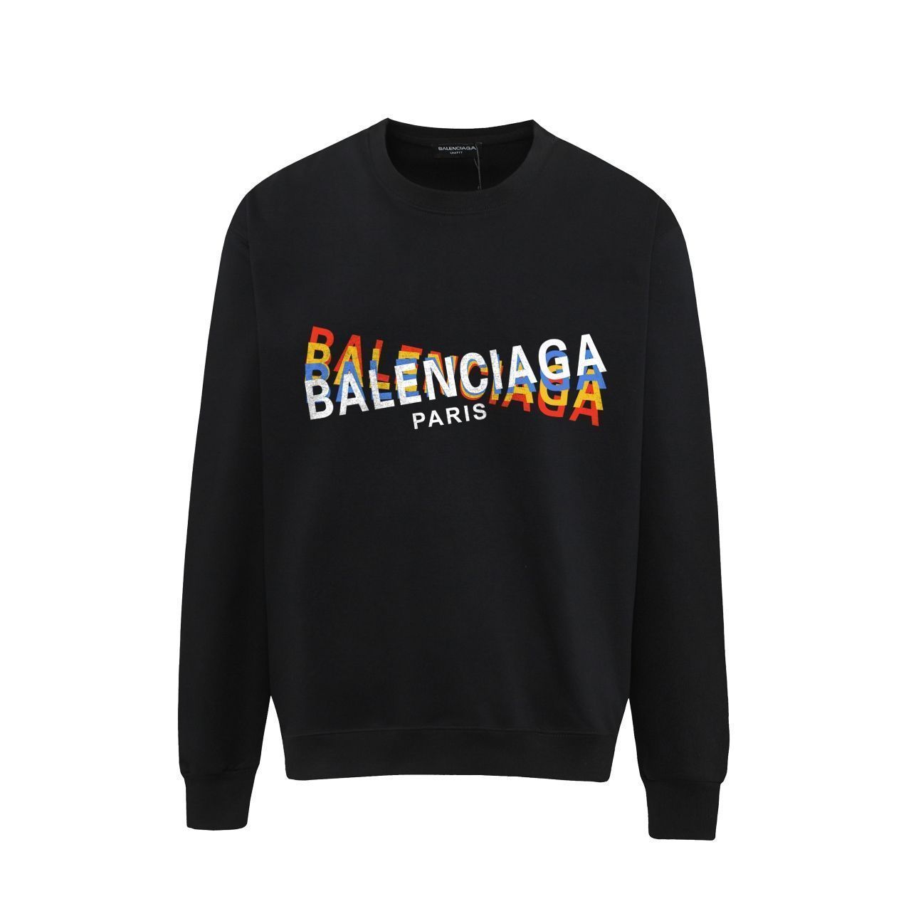 ●送料込●BALENCIAGA●ロゴ プリント クルーネック スウェット BALENCIAGA】ロゴ プリント クルーネック スウェットシャツ