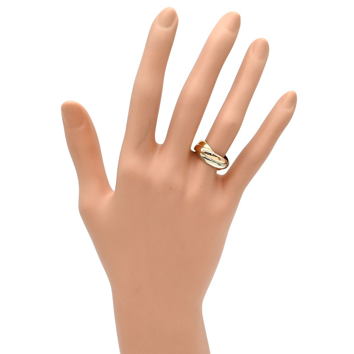 カルティエ Cartier リング 指輪 トリニティ クラシック K18WG