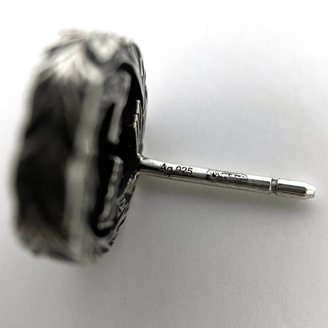 グッチ ピアス ec-21974 シルバー インターロッキング 美品 Ag - メルカリ