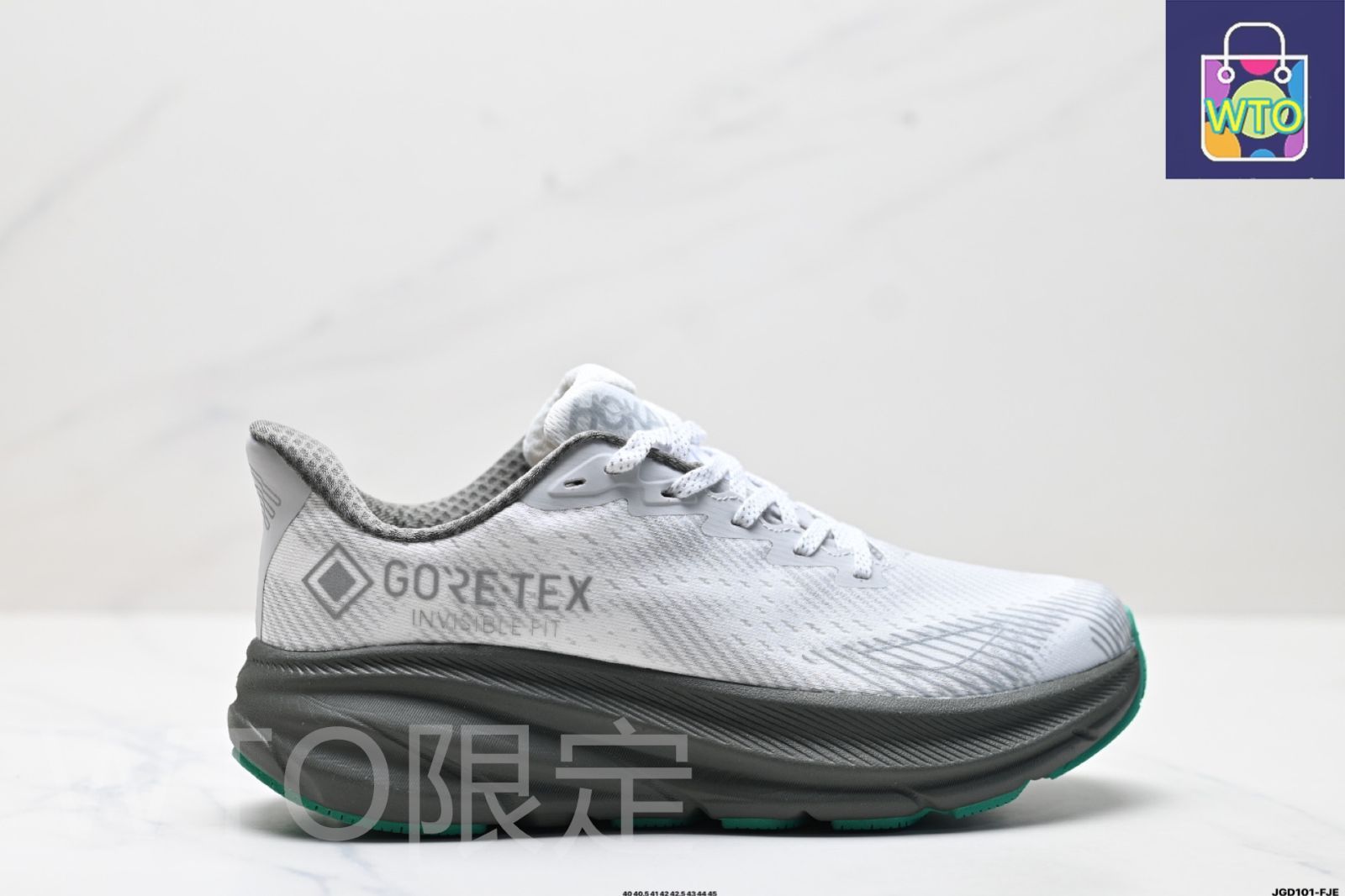 HOKA M CLIFTON 9 GTX - ホカ M クリフトン 9 GTX ニューカラー メッシュ通気性 ロードランニングシューズ-WTO輸入1