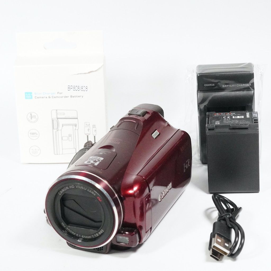 Canon キャノン iVIS HF M41 レッド 返金保証 |1750