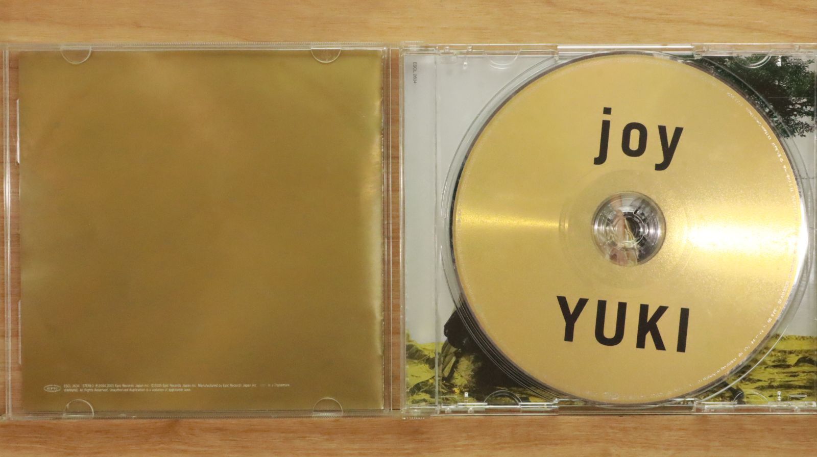 国内盤CD☆ユキ/YUKI□ joy 【ESCL2634/4988010013295】M22336