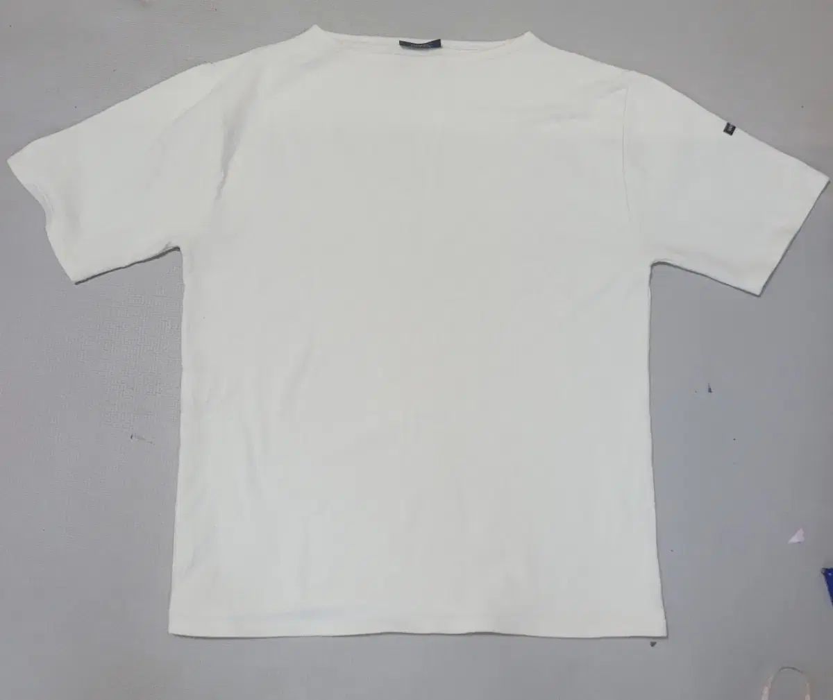SAINT JAMES セントジェームス ギルド u 無地 白 半袖Tシャツ