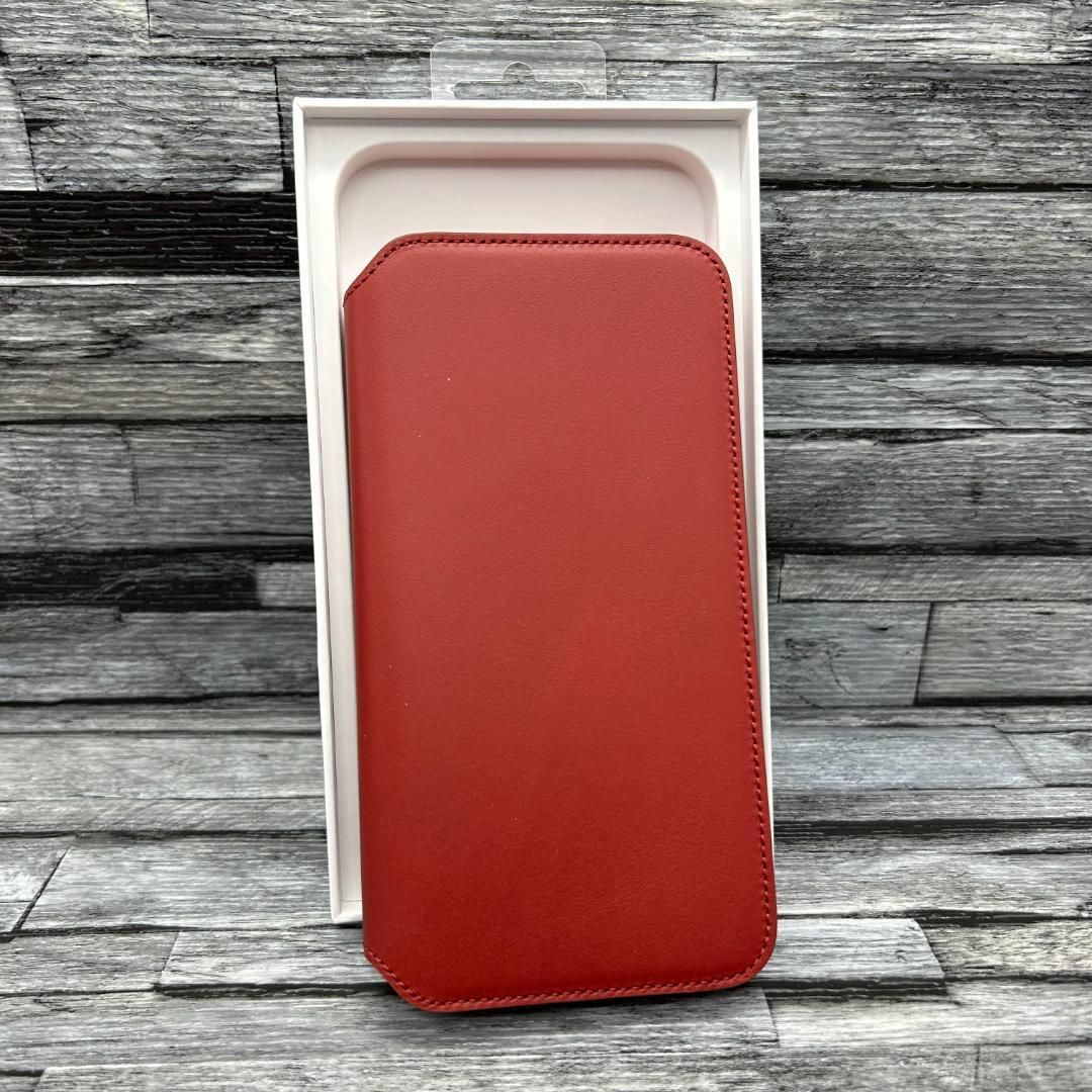 新品 Apple 純正 iPhone XS Max レザーフォリオ レッド 赤