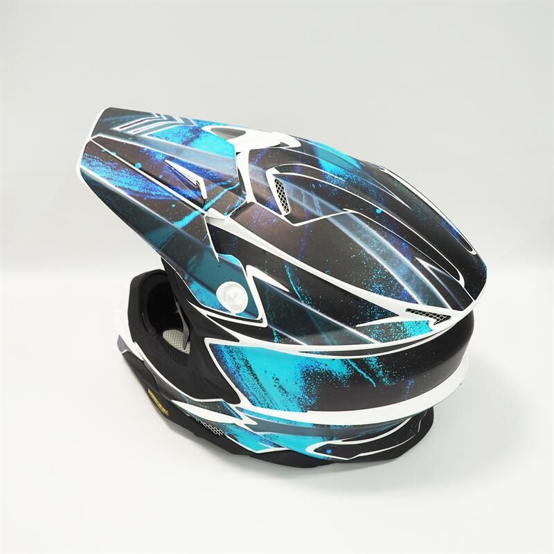 VFX-WR用 ヘルメットデカール Mサイズ サイケデリック オフロード ショウエイ モトクロス カラフル ステッカーセット バイク用品 オリジナルデザイン バイクヘルメット アクセサリー イメチェン 貼り替え シール 傷隠し かっこいい おしゃれ ダーク FFCRYSTALESIA_COM