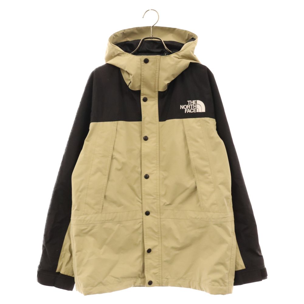 THE NORTH FACE (ザノースフェイス) MOUNTAIN LIGHT JACKET GORE-TEX ゴアテックス  マウンテンライトジャケット ベージュ/ブラック NP11834