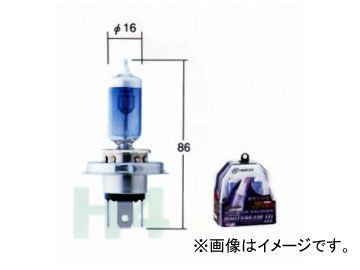 トヨタ/タクティー ヘッドランプ（ハイビーム）用バルブ ホワイトビームIII H4（HB2） V9119-3036 入数：2個 ダイハツ ファーゴ/ファーゴ フィリー フィリー