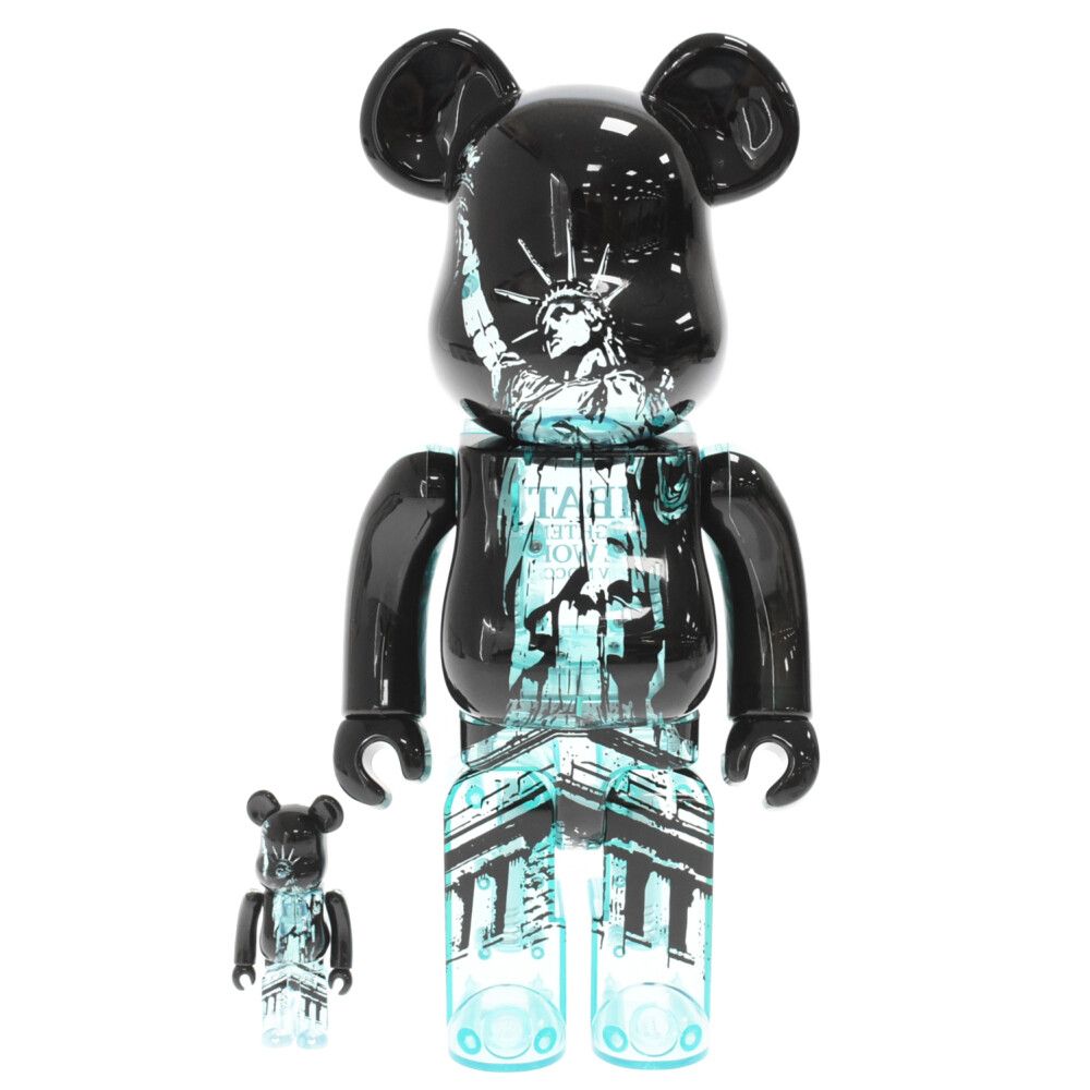 MEDICOM TOY (メディコムトイ) BE@RBRICK Statue of Liberty 100 ...