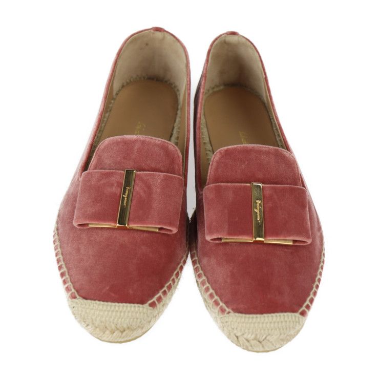 サルヴァトーレフェラガモ　フラットシューズ 楽天市場】25.5cm のみ サルヴァトーレ フェラガモ フラットパンプス