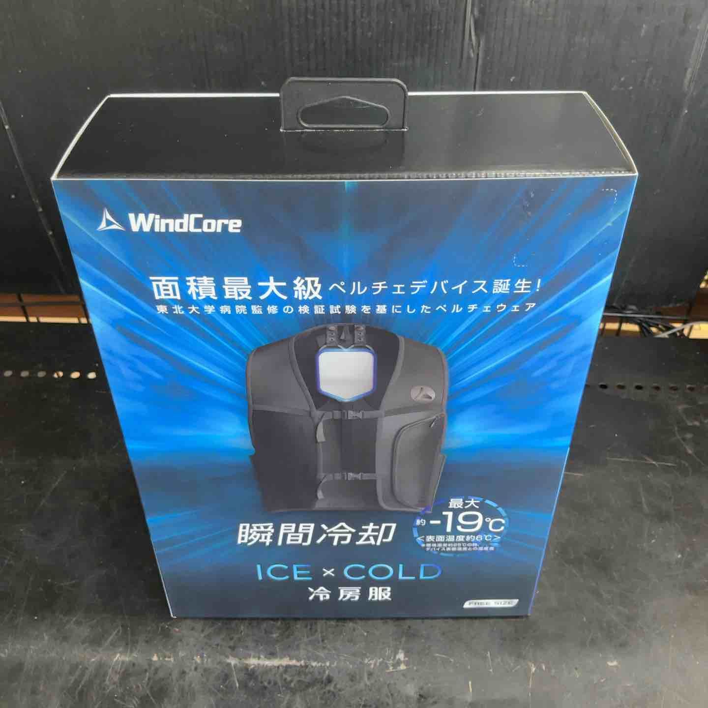 【中古美品50％引き】ワークマン WindCore ICEぺルチェベストWZ-3 〇ワークマン WindCore ICE ペルチェベスト WZ-3 35911-01