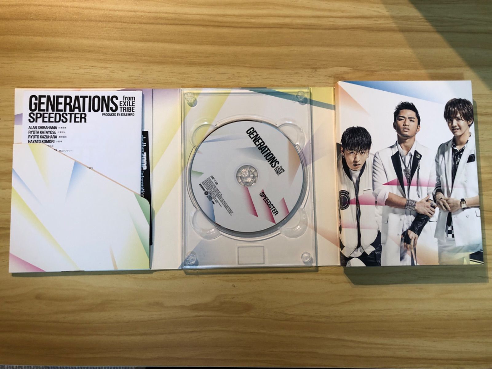 中古] GENERATIONS SPEEDSTER from EXILE TRIBE [Blu-ray