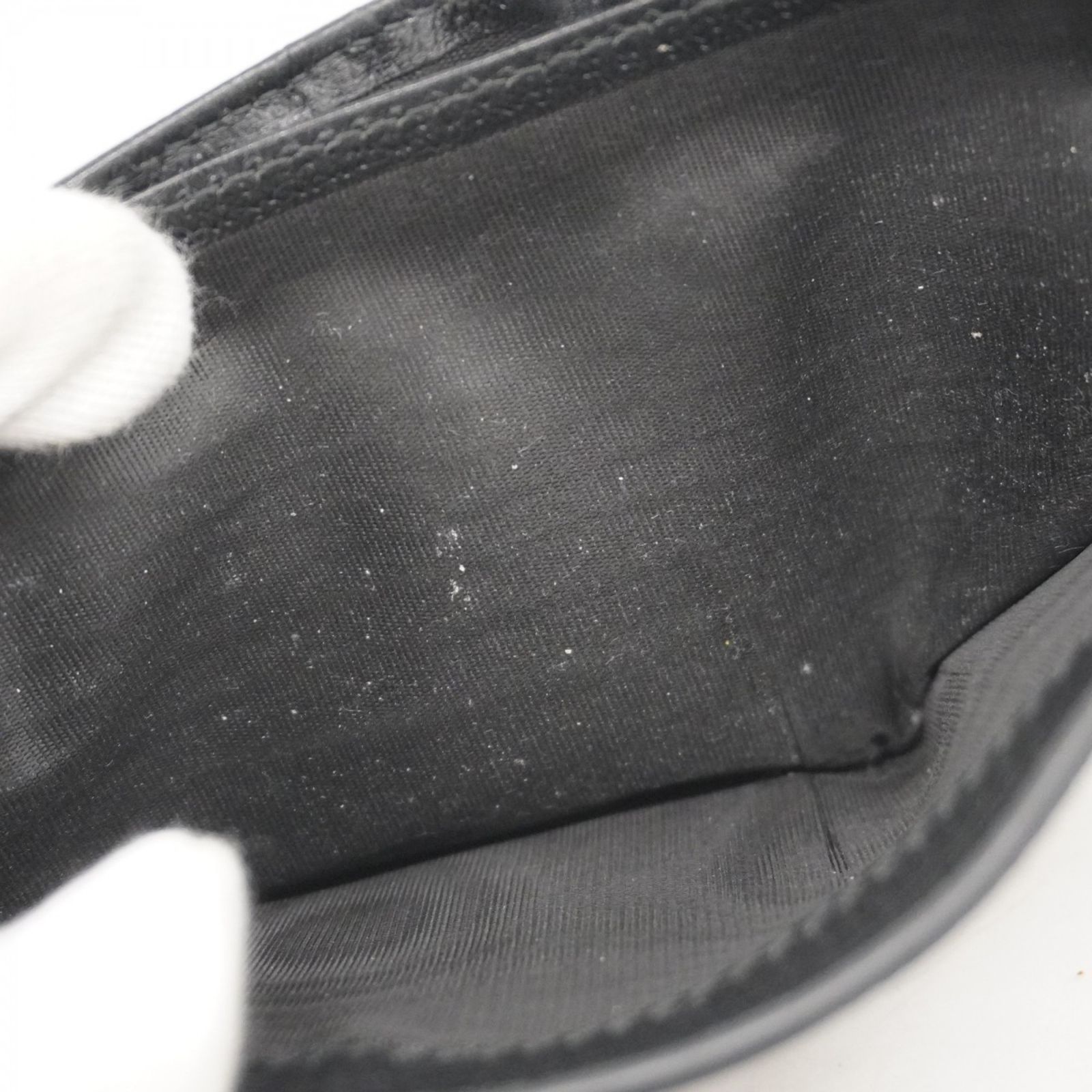 レザー ブラック