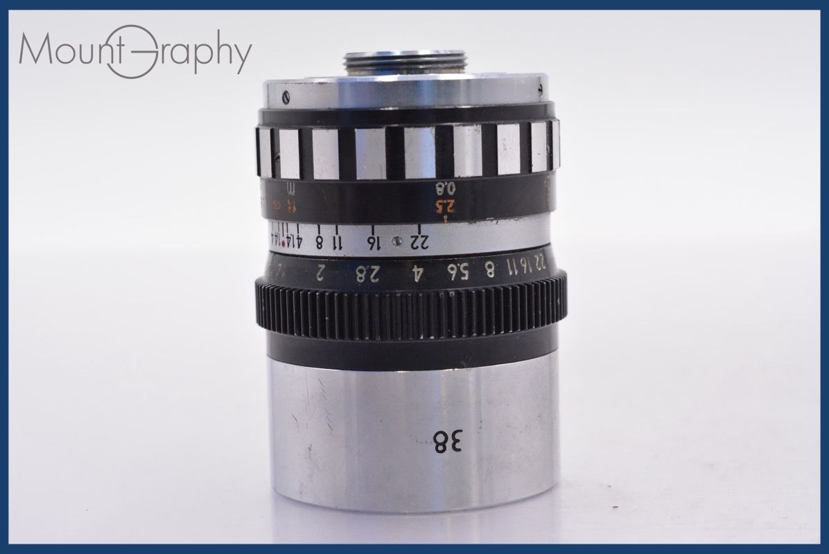 実用 サンキョー 三協光機 Sankyo 38mm F1.4 同梱可 mj5229