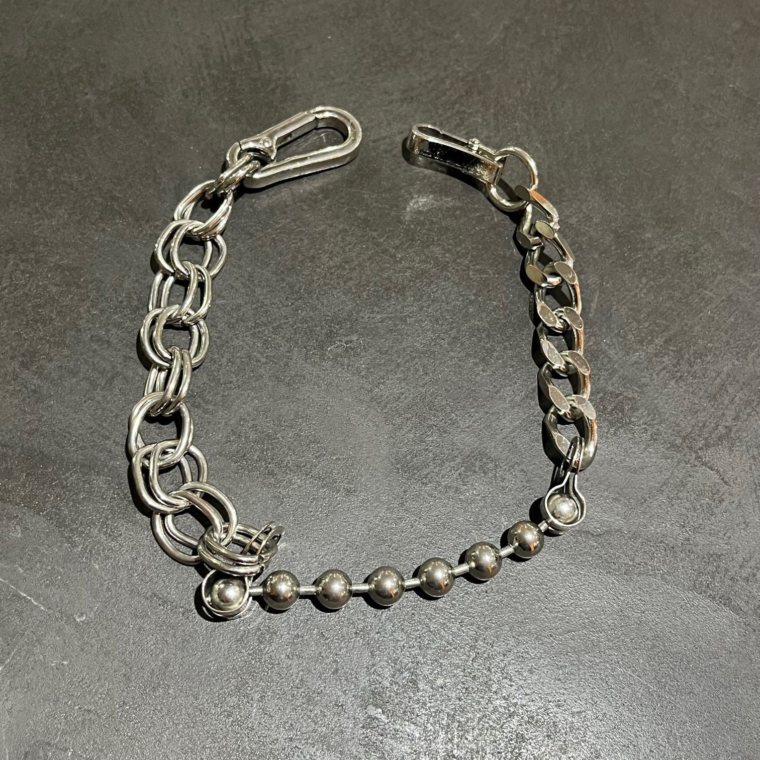 国内正規 定価24200円 Heron Preston MULTICHAIN NECKLACE / SIL 